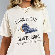 Farmers Market Blueberry T-Shirt