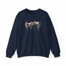 Pastel Botanical Floral Vintage Sweatshirt