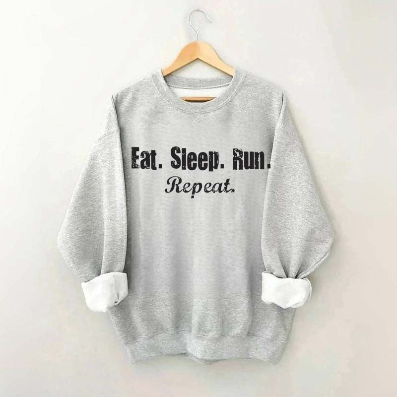 Eat Sleep Run Repeat Sweatshirt