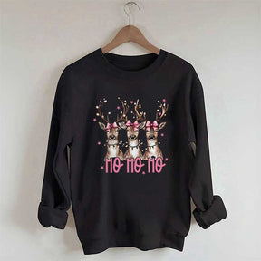 Ho Ho Ho Deer Sweatshirt