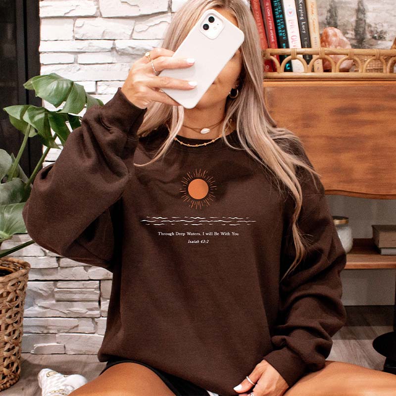 Sunshine God Ocean Inspired Sweatshirt