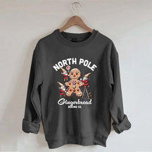 North Pole Gingerbread Baking Co Sweatshirt