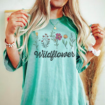 Women's Wildflower CottageCore T-Shirt