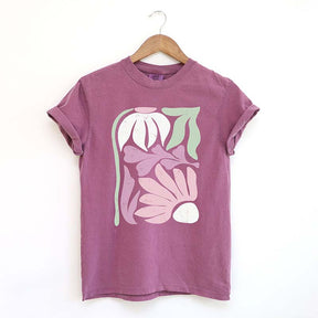 Pastel Matisse Flower Boho T-Shirt