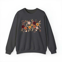 Boho Floral Botanical Fall Wildflowers Sweatshirt