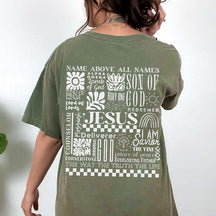 Faith Based Names of Jesus T-Shirt