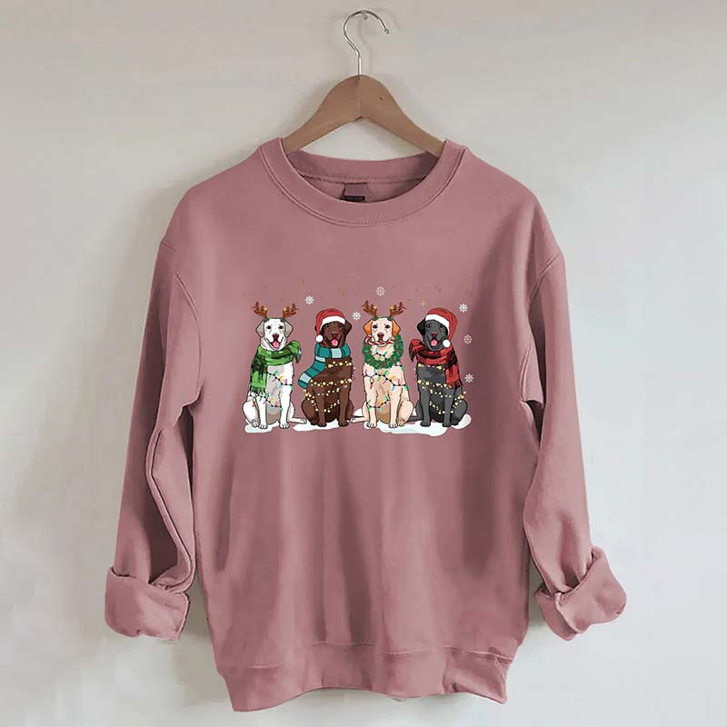 Christmas Labrador Retriever Sweatshirt