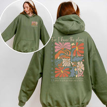 For I Know The Plants Wildflower Hoodie