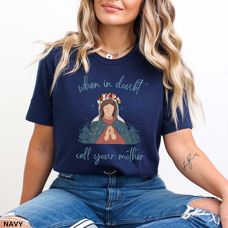 Catholic Mother Mary T-Shirt