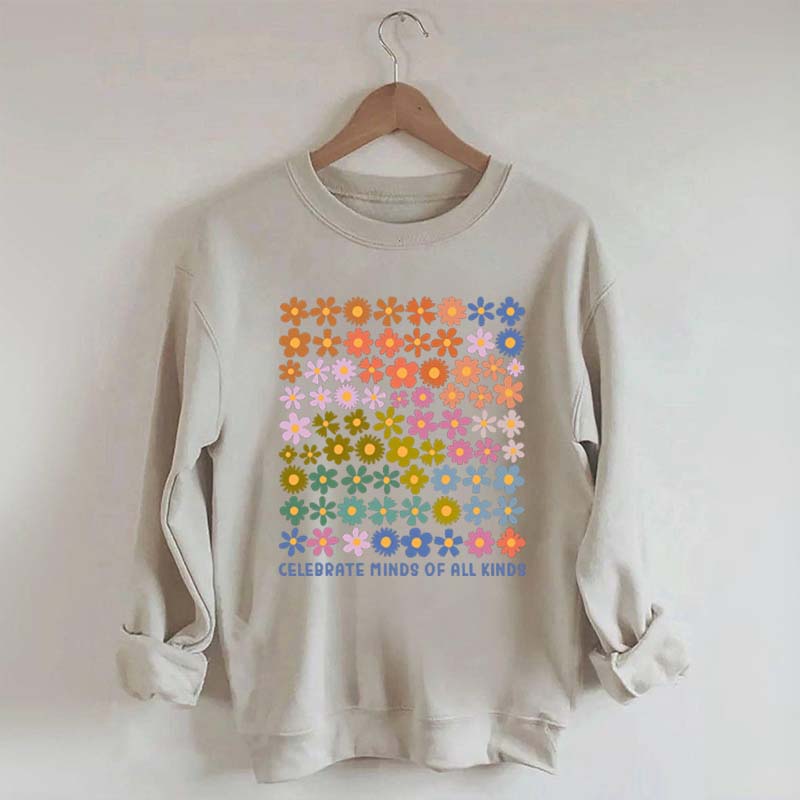 Celebrate Minds of All Kinds Neurodiversity Sweatshirt