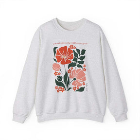 Consider The Wildflowers Scripture Sweatshirt