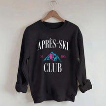 Vintage Style Apres Ski Club 80s Sweatshirt