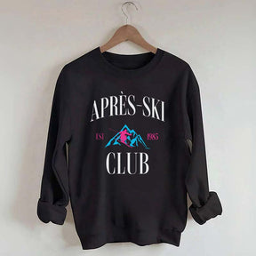 Vintage Style Apres Ski Club 80s Sweatshirt