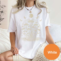 Magic Mushroom Spiritual Moon T-Shirt