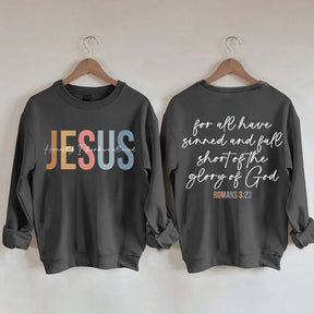 Jesus Women Religious Minimal Sweatshirt