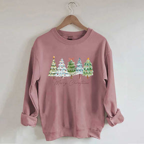 Merry Christmas Tree Sweatshirt