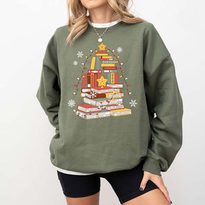 Bookish Christmas Cheer Sweatshirt