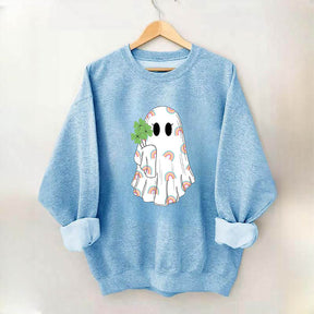 Funny St Patricks Day Ghost Sweatshirt