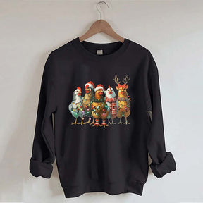 Christmas Chicken Sweatshirt