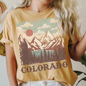 Colorado  Retro Travel Rocky Mountains T-Shirt