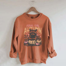 Feral Girl Autumn Sweatshirt