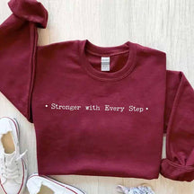 Stronger With Every Step Sweatshirt