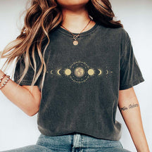 Moon Phase Boho Celestial T-Shirt