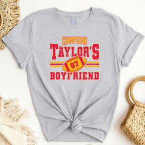 Go Boyfriend Funny Football T-shirt