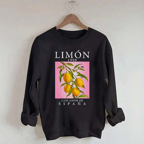 Limon Con Amor De Espana Sweatshirt