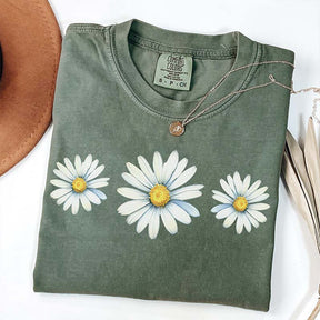 Daisy Wildflowers Birth Month Flower T-Shirt