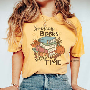 Book Reader Fall Booktrovert T-Shirt