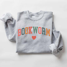 Bookworm Teacher Books Lover Sweatshirt