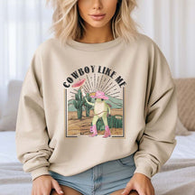 Cowboy Like Me Frog Sweatshirt