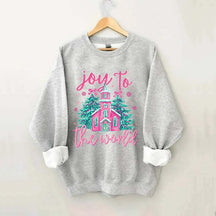 Joy To The World Christmas Sweatshirt