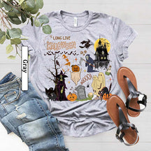 Retro Halloween Spooky Season Pumpkin T-Shirt