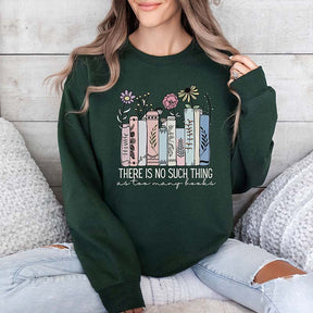 Cute Teacher Books Lover Bookworm Sweatshirt