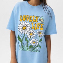 Lovely Life Hippie Floral T-Shirt