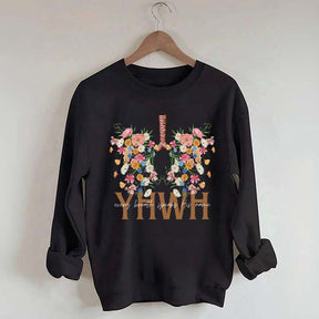 YHWH Flower Sweatshirt