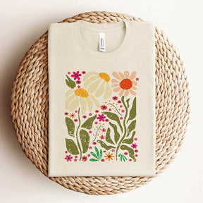 Wildflower Ladies Gift Floral T-Shirt