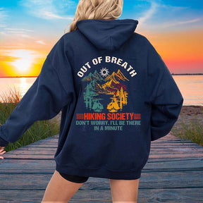 Out Of Breath Hiking Society Nature Hoodie