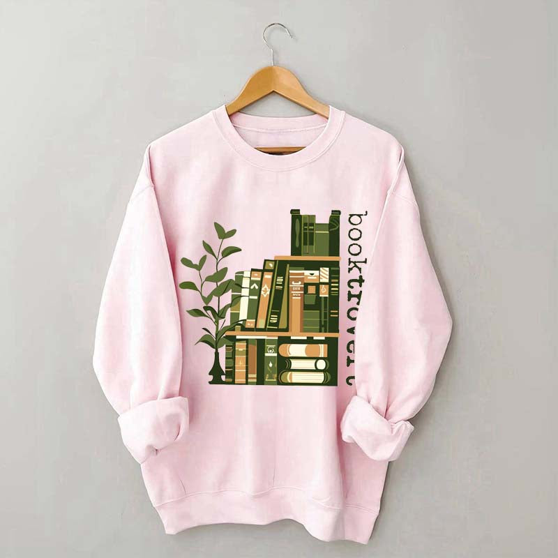 Trendy Booktrovert Cool Readers Sweatshirt