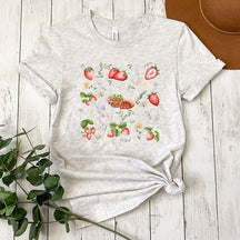 Strawberry Summer Fruit Foodie T-Shirt