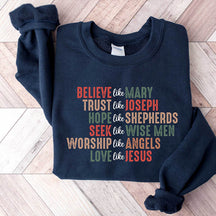 Faith Christmas Sweatshirt