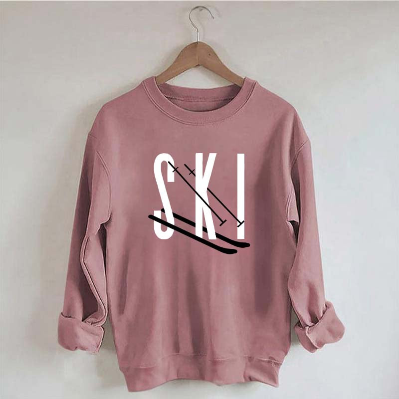 Snow Skiing Womens Gifts Sweatshirt