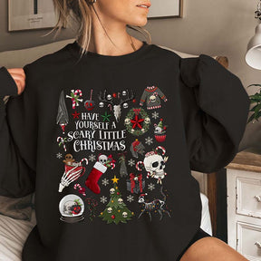 Gothic Christmas Skeleton Sweatshirt