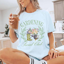 Social Club Floral Plant Lover T-Shirt