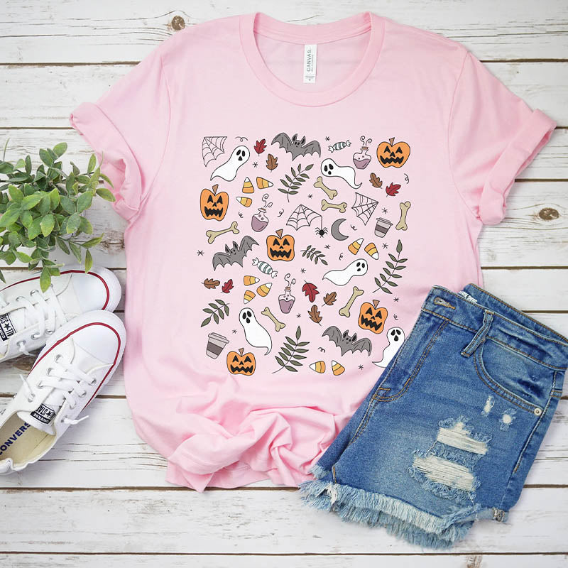 Halloween Doodles Spooky T-Shirt