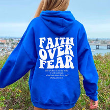 Faith Over Fear Trendy Hoodie