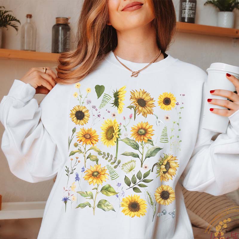 Vintage Sunflower Sweatshirt