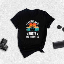 I Like Big Boats Vacation T-Shirt